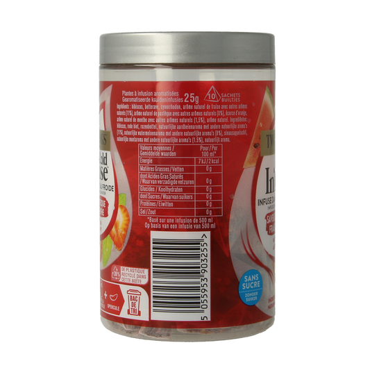 Twinings Cold infuse watermeloen aardbei munt 10 Zakjes