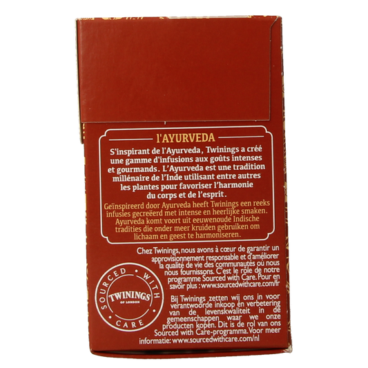 Twinings Ayurveda kokos vanille cacaoboon 20 Stuks