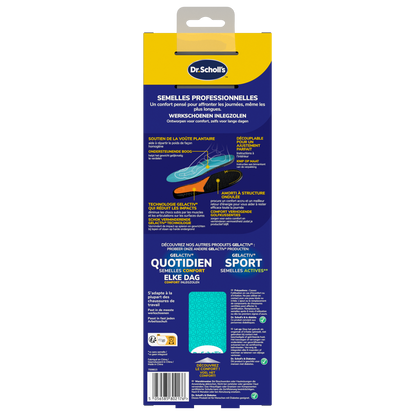 Dr. Scholl's GelActive inlegzolen work & boot large 39 - 45 1.00 Paar