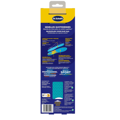 Dr. Scholl's Casual gel active inlegzolen maat L 39 - 45 1.00 Paar