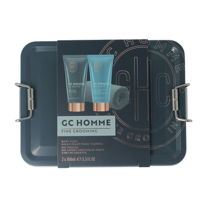 The Luxury Bathing Co Groom & go body/hair and bear wash washand blik 1.00 Set