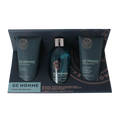 The Luxury Bathing Co Daily essentials body cream & polisher + toilettas 1.00 Set