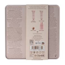 The Luxury Bathing Co Relax & unwind hand nail creme body wash etc blik 1.00 Stuks