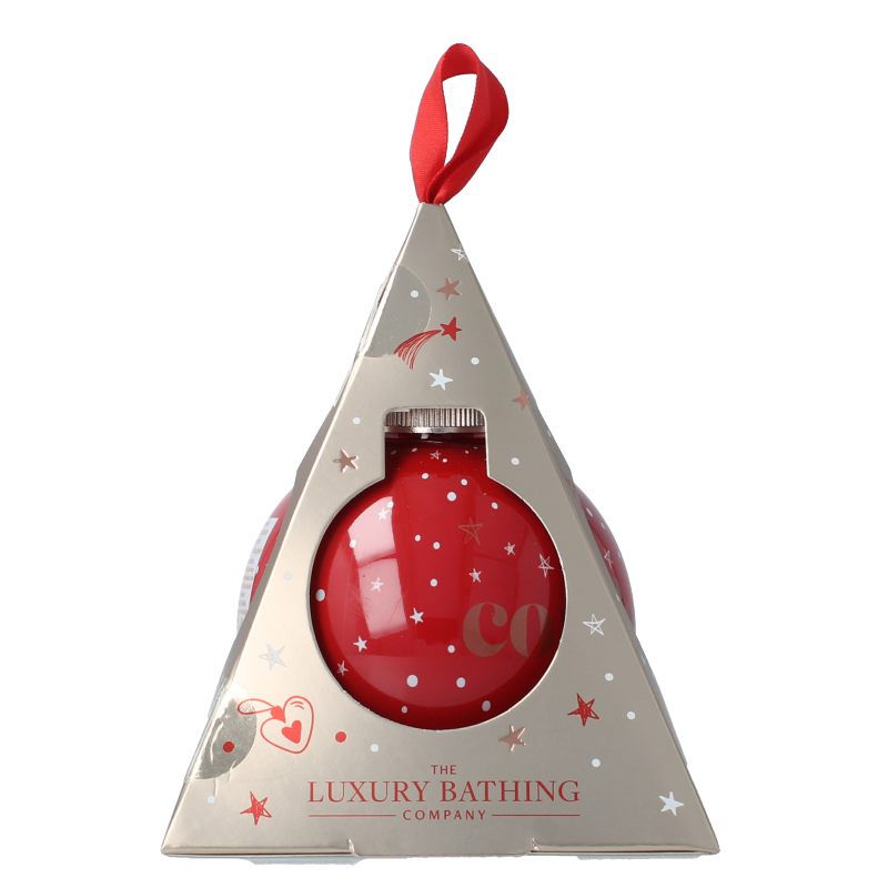 The Luxury Bathing Co Comfort & joy bath soak bauble 250 Milliliter