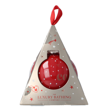 The Luxury Bathing Co Comfort & joy bath soak bauble 250.00 Milliliter