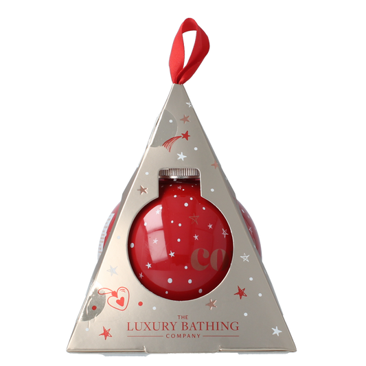 The Luxury Bathing Co Comfort & joy bath soak bauble 250 Milliliter
