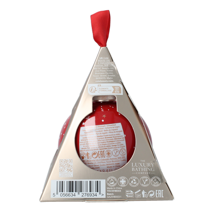 The Luxury Bathing Co Comfort & joy bath soak bauble 250.00 Milliliter