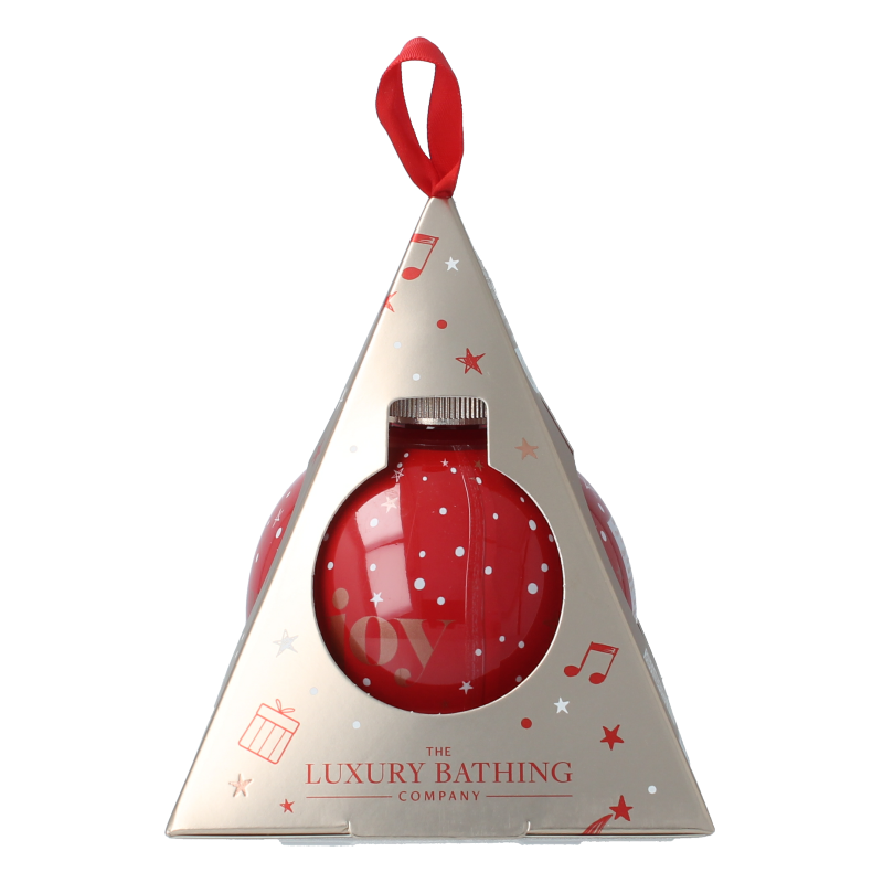 The Luxury Bathing Co Comfort & joy bath soak bauble 250 Milliliter