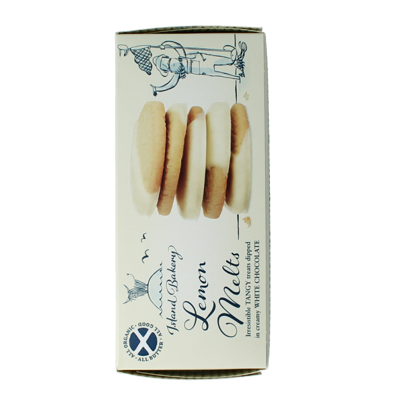 Island Bakery Lemon melts koekjes bio 133 Gram