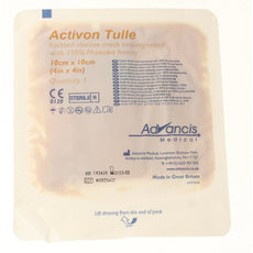 Advancis Activon manuka gaasverband 10 x 10 1 Stuks