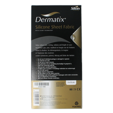 Dermatix Dermatix siliconen sheet fabric 4x13cm 1.00 Stuks