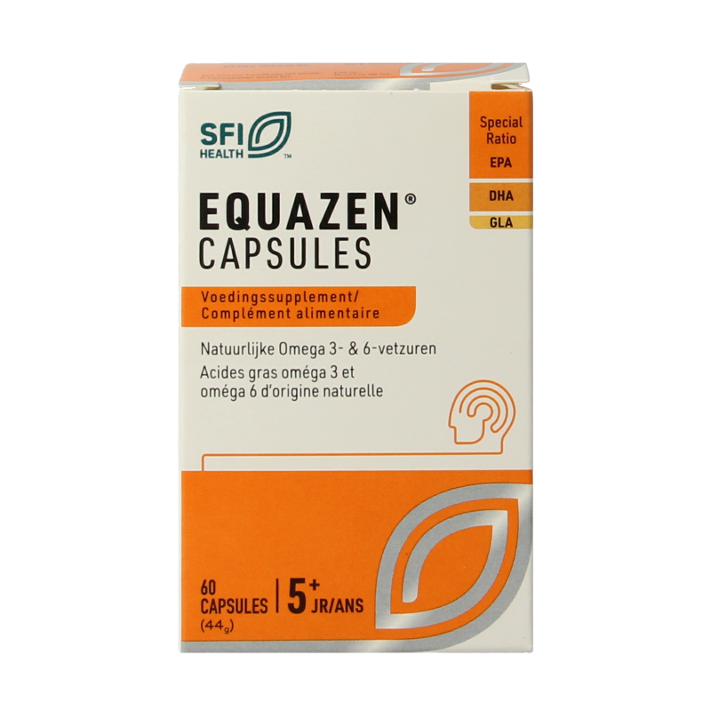 SFI Health  Equazen capsules omega 3- & 6-vetzuren 60 Capsules