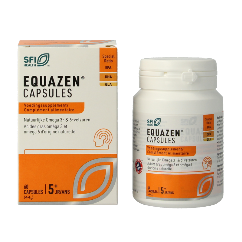 SFI Health  Equazen capsules omega 3- & 6-vetzuren 60 Capsules