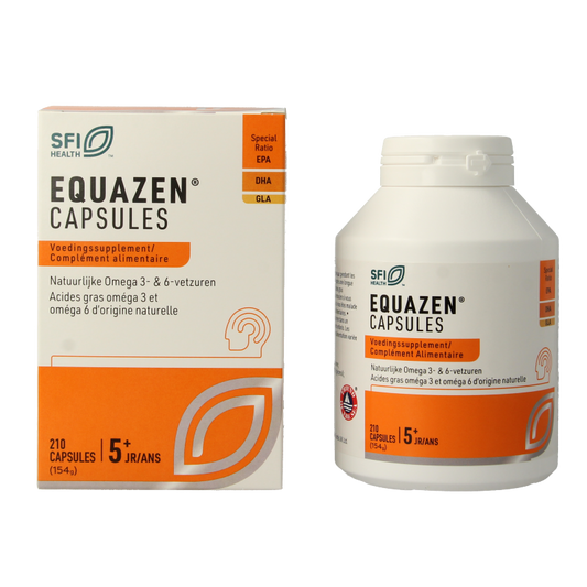 SFI Health  Equazen capsules omega 3- & 6-vetzuren 210 Capsules