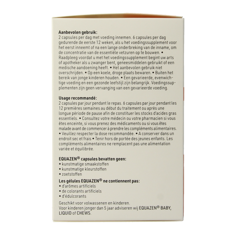 SFI Health  Equazen capsules omega 3- & 6-vetzuren 210 Capsules