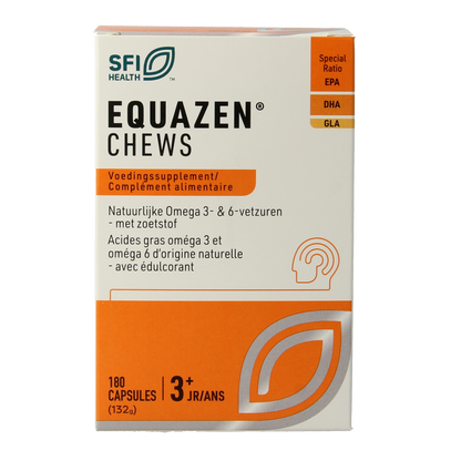 SFI Health  Equazen chews omega 3- & 6-vetzuren 180.00 Capsules