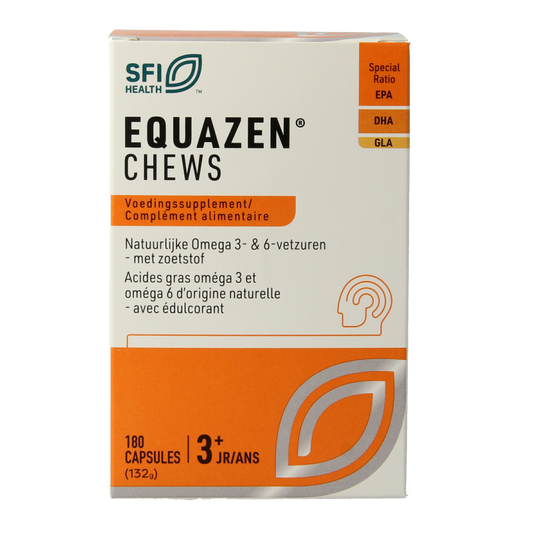 SFI Health  Equazen chews omega 3- & 6-vetzuren 180 Capsules