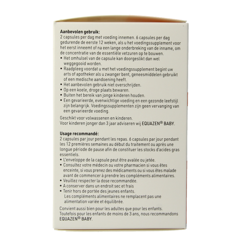 SFI Health  Equazen chews omega 3- & 6-vetzuren 180 Capsules