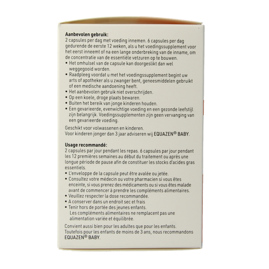 SFI Health  Equazen chews omega 3- & 6-vetzuren 180 Capsules