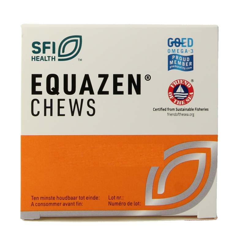 SFI Health  Equazen chews omega 3- & 6-vetzuren 180 Capsules