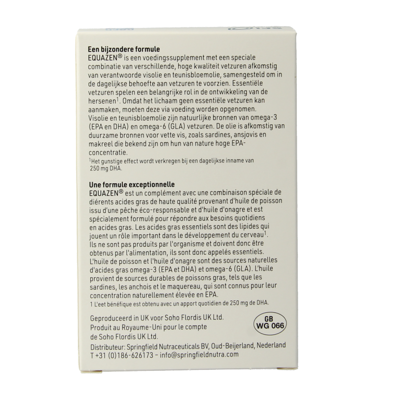 SFI Health  Equazen chews omega 3- & 6-vetzuren 180 Capsules