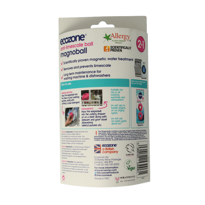 EcoZone Magnoball wasmachine en vaatwasser ontkalker 1 Stuks