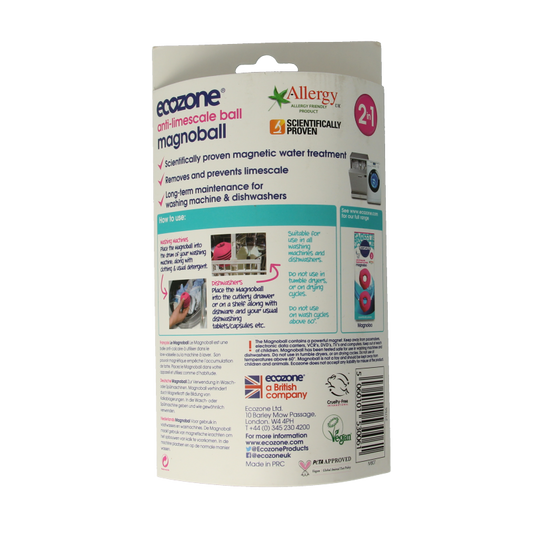 EcoZone Magnoball wasmachine en vaatwasser ontkalker 1 Stuks