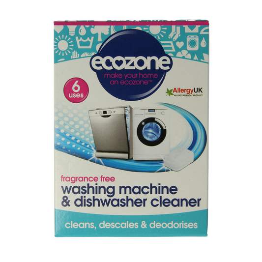 EcoZone Wasmachine en vaatwasser ontkalker 6.00 Stuks