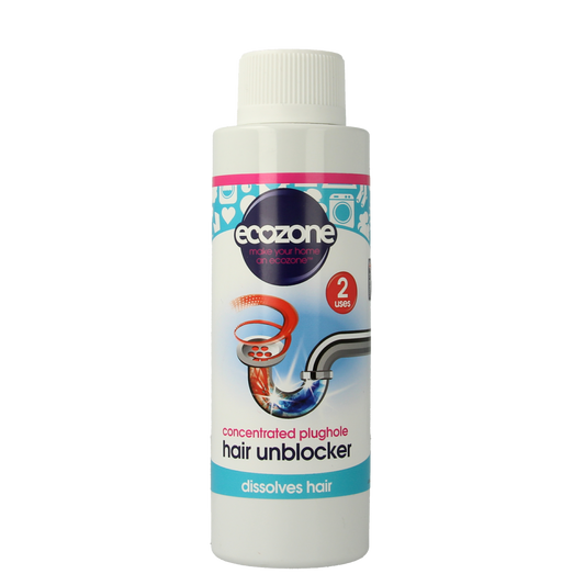 EcoZone Haaroplosser badkamerafvoer 250.00 Milliliter