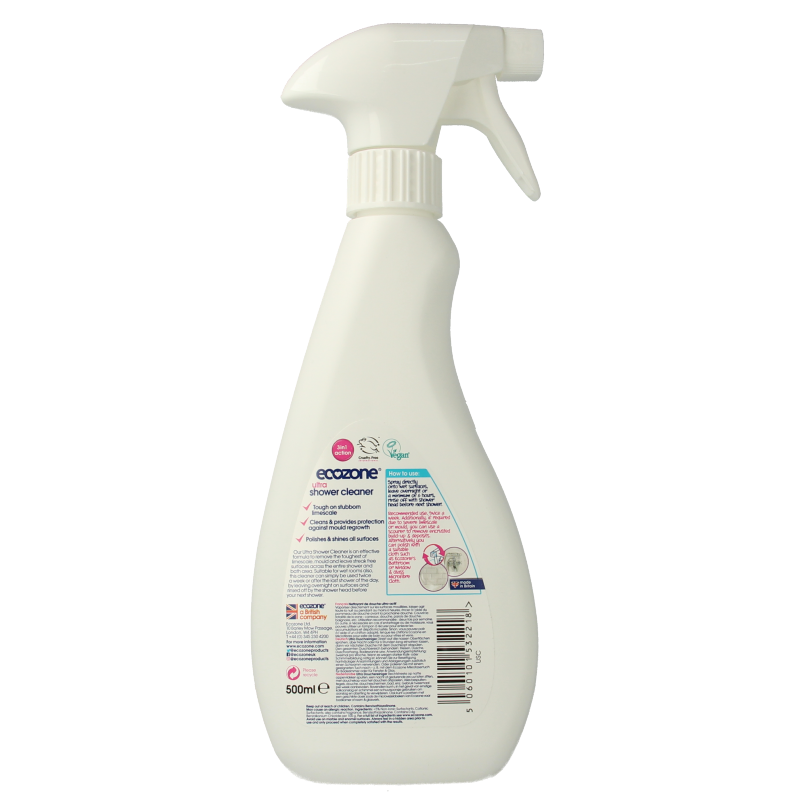 EcoZone Douche en kraan reiniger 500 Milliliter