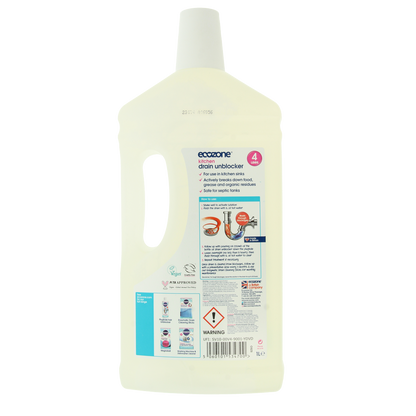 EcoZone Afvoer ontstopper vloeibaar 1.00 Liter