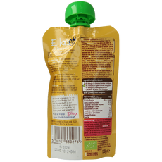 Ella's Kitchen Bananas & apples 4 maand knijpzak bio 120 Gram