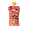 Ella's Kitchen Peaches & bananas 4 maand knijpzak bio 120.00 Gram