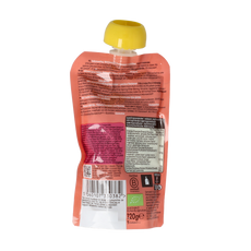 Ella's Kitchen Peaches & bananas 4 maand knijpzak bio 120.00 Gram