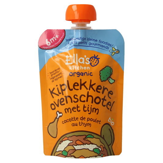 Ella's Kitchen Kiplekkere ovenschotel tijm 6+ maanden bio 130.00 Gram