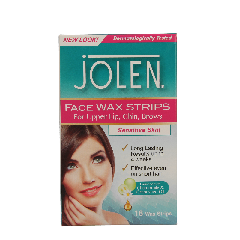 Jolen Gezichtsontharing strips  16 Stuks