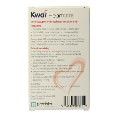 Kwai Heartcare knoflook 100.00 Dragees