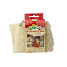 Loofco Afwas spons loofah bio 2.00 Stuks