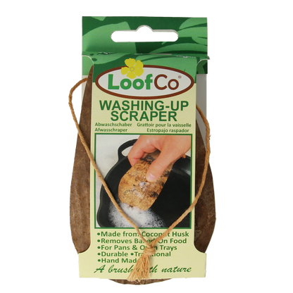 Loofco Afwasschraper uit kokos bio 1.00 Stuks