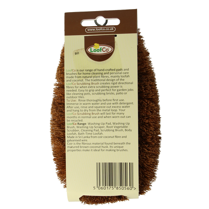 Loofco Schuurborstel kokos bio 1.00 Stuks