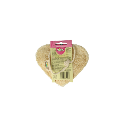 Loofco Douche en bad spons hartje eko 1.00 Stuks