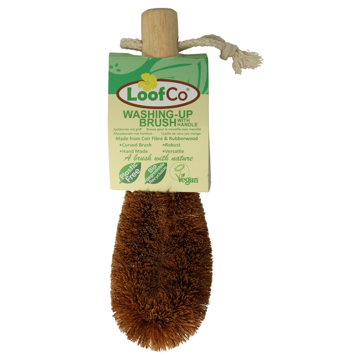 Loofco Afwasborstel handvat kokos bio 1.00 Stuks