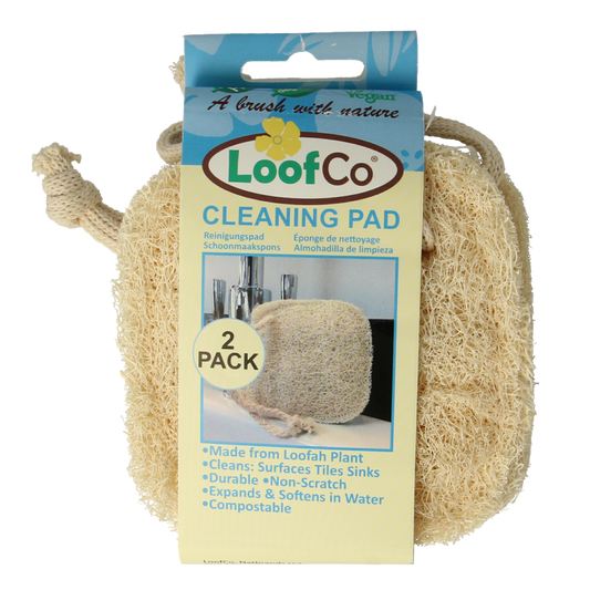 Loofco Schoonmaakspons bio 2 Stuks