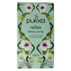 Pukka Relax thee bio 20.00 Zakjes