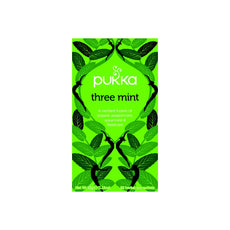 Pukka Three mint bio 20 Zakjes