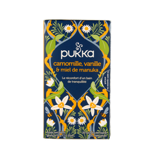 Pukka Chamomile vanille/manuka honing bio 20.00 Zakjes