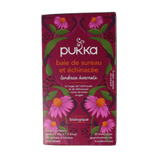Pukka Elderberry & echinacea bio 20.00 Zakjes