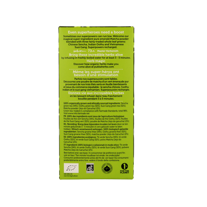 Pukka Supreme matcha green tea bio 20.00 Zakjes