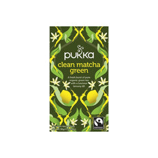 Pukka Clean matcha green bio 20.00 Zakjes