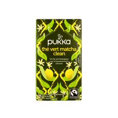 Pukka Clean matcha green bio 20.00 Zakjes